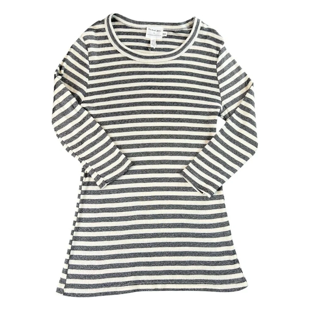 Anthropologie Michael Stars Women's Shine V-Neck Long-Sleeve Tee In Size XS/S - Picture 3 of 8